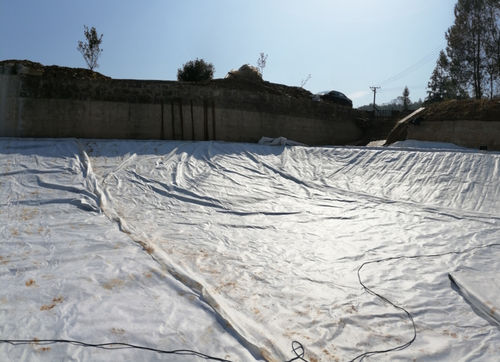 mais recente caso da empresa sobre Reservatório anti-escorrência na cidade de Loudi, província de Hunan