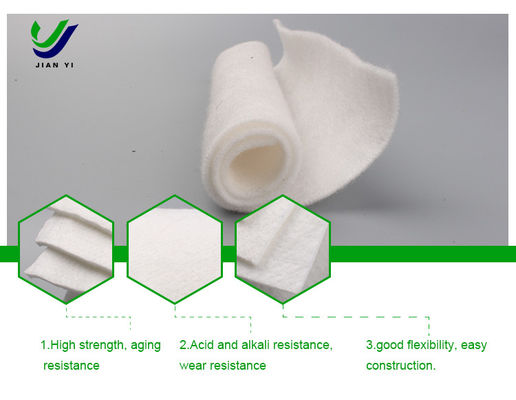 qualidade  Long Fiber Geofabric Roll For Beach Embankment And Harbor Pier Reinforcement fábrica