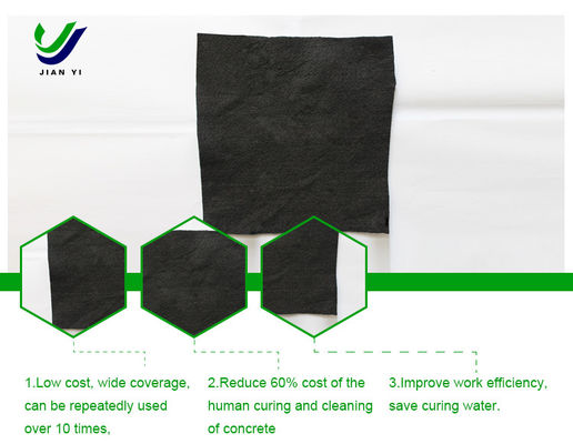 Tecido Geo Drainage personalizado 100gm para curado de concreto pré-moldado