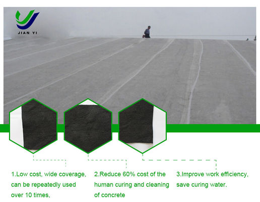 Tecido Geo Drainage personalizado 100gm para curado de concreto pré-moldado