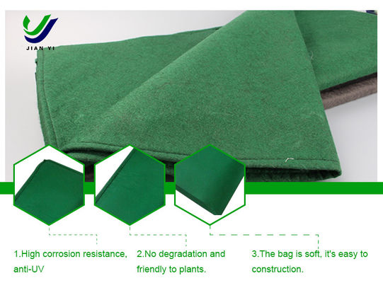 Saco Geo não tecido com agulha perfurada resistente à corrosão e ao envelhecimento
