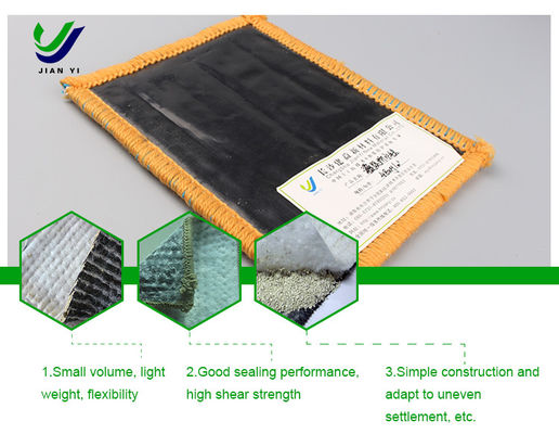 Bentonita Gcl Geossintéticos Liner de argila Material geossintético Bentonita Coberta à prova d'água