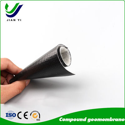 Geomembranas de polietileno de isolamento de HDPE/LDPE/LLDPE com resistência à perfuração de proteção ≥ 120N Superfície lisa/texturizada Espessura 0,2 mm-3 mm