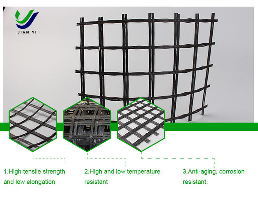 Fundação Fortalecer a Geogrid de Fibra de Vidro para Engenharia Ferroviária