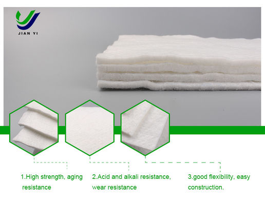 Geotextil de fibras longas A combinação perfeita de isolamento de filtragem e drenagem para o tratamento da fusão de metais pesados
