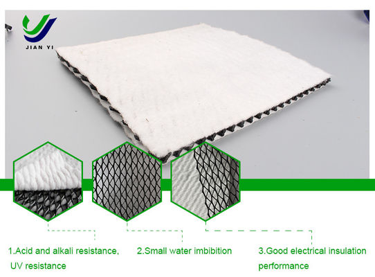 Geonet composto tridimensional 200 g/m2 para sistema de drenagem e proteção