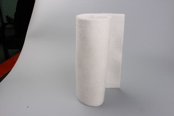 1m-6m Largura Geotextil de Fibras Establéis Resistente à Corrosão e a Produtos Químicos para uma longa vida útil
