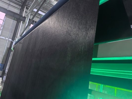 Geotextil de fibras longas pretas O material ideal para projetos de proteção de encostas