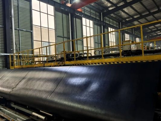 Geomembrana texturizada em HDPE de 6m e 8m de largura protege o seu ambiente nas estações de tratamento de esgoto