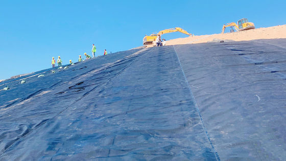 Geomembrana lisa de HDPE resistente a UV para antienvelhecimento e proteção duradoura em qualquer ambiente