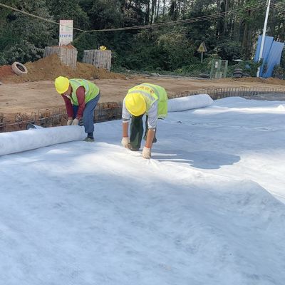 Geotextil não tecido resistente à corrosão para engenharia ambiental