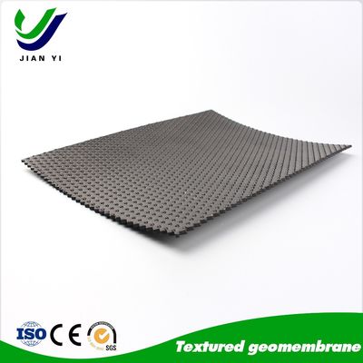 Geomembrana de HDPE de impermeabilidade ultra-baixa e elevado coeficiente de atrito para engenharia estável