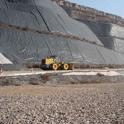 Geomembrana texturizada Solução de revestimento antiderrapante de alto desempenho