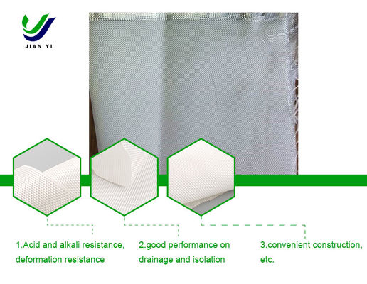 Tecido geotextil de alta resistência à tração para projetos de reforço, reforço e filtragem