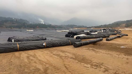 Excelente Resistência Química Geomembrana Limpa de HDPE para Gestão de Resíduos
