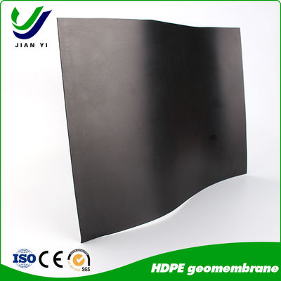 Solução de gestão de rejeitos Geomembrana lisa de HDPE com excelente resistência química e resistência a altas temperaturas