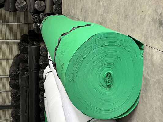 Geotextil de fibras curtas não tecidas com permeabilidade superior, filtração de precisão e resistência à vegetação