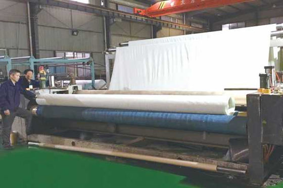 Geomembrana composta de HDPE 0,2 ~ 3 mm para construção de barragens