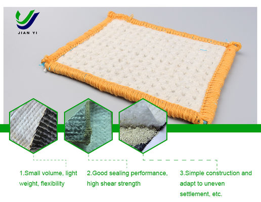 Self-healing Environmentally Friendly Bentonite Waterproof Blanket with Low Construction Cost for Geosynthetic Clay Liner Applications