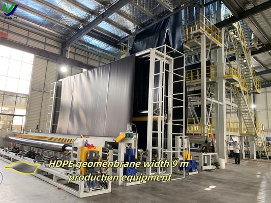 Liner de geomembrana superior resistente a intempéries e resistente a perfurações para fácil instalação na colheita de água