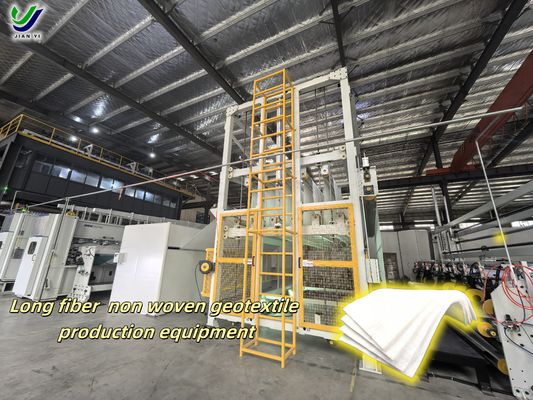 Tecido geotextil de fibras longas multicustomado com resistência a ácidos e álcalis e resistência aos raios UV 70% para infraestrutura global