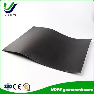 Revestimento de geomembrana em HDPE de qualidade alimentar com 70% de resistência aos raios UV e excelente resistência a ácidos e álcalis para aquicultura