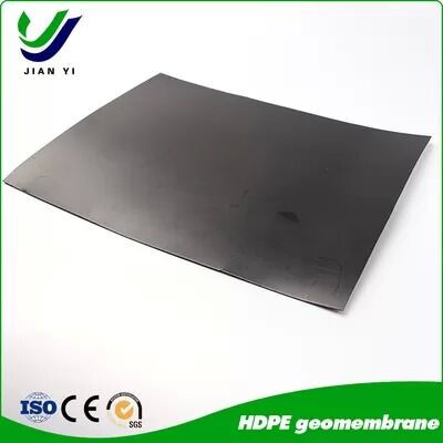 Revestimento de geomembrana em HDPE de qualidade alimentar com 70% de resistência aos raios UV e excelente resistência a ácidos e álcalis para aquicultura
